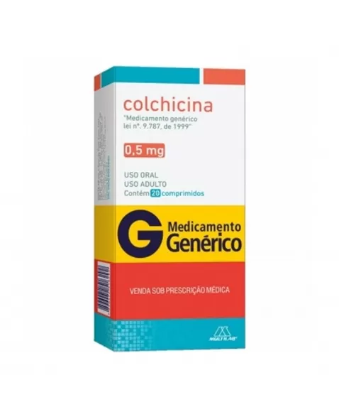 COLCHICINA 0,5MG 30COMP (GEN) MULTILAB