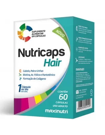 NUTRICAPS HAIR - 60CAPS MAXINUTRI