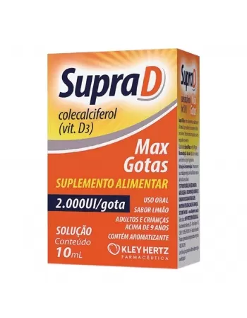SUPRA D MAX GOTAS 2000UI HERTZ