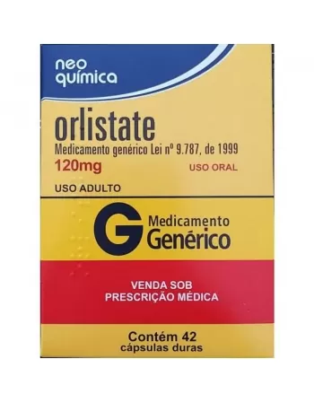 ORLISTATE 120MG 42COMP (GEN) NEO QUIMICA