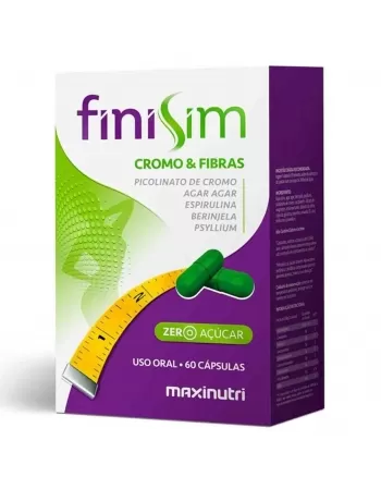 FINISIM CROMO & FIBRAS - 60CAPS MAXINUTRI